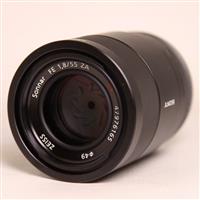 Used Sony FE 55mm f/1.8 ZA Zeiss Sonnar T* Lens