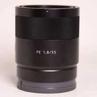 Used Sony FE 55mm f/1.8 ZA Zeiss Sonnar T* Lens