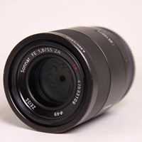 Used Sony FE 55mm f/1.8 ZA Zeiss Sonnar T* Lens