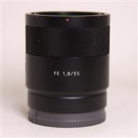 Used Sony FE 55mm f/1.8 ZA Zeiss Sonnar T* Lens