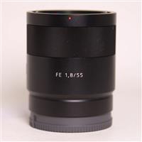 Used Sony FE 55mm f/1.8 ZA Zeiss Sonnar T* Lens