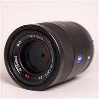 Used Sony FE 55mm f/1.8 ZA Zeiss Sonnar T* Lens