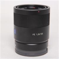 Used Sony FE 55mm f/1.8 ZA Zeiss Sonnar T* Lens