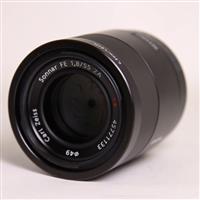 Used Sony FE 55mm f/1.8 ZA Zeiss Sonnar T* Lens