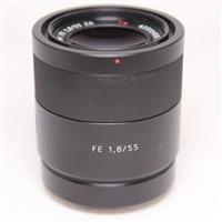 Used Sony FE 55mm f/1.8 ZA Zeiss Sonnar T* Lens
