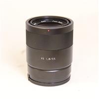 Used Sony FE 55mm f/1.8 ZA Zeiss Sonnar T* Lens