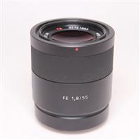 Used Sony FE 55mm f/1.8 ZA Zeiss Sonnar T* Lens