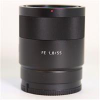 Used Sony FE 55mm f/1.8 ZA Zeiss Sonnar T* Lens