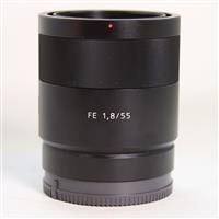 Used Sony FE 55mm f/1.8 ZA Zeiss Sonnar T* Lens