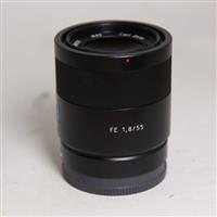 Used Sony FE 55mm f/1.8 ZA Zeiss Sonnar T* Lens