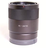 Used Sony FE 55mm f/1.8 ZA Zeiss Sonnar T* Lens