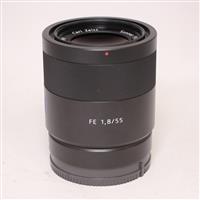 Used Sony FE 55mm f/1.8 ZA Zeiss Sonnar T* Lens
