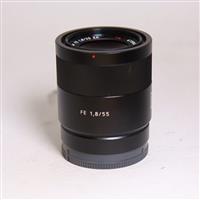 Used Sony FE 55mm f/1.8 ZA Zeiss Sonnar T* Lens