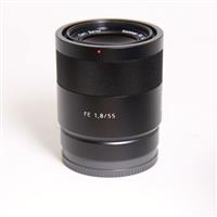 Used Sony FE 55mm f/1.8 ZA Zeiss Sonnar T* Lens