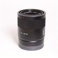 Used Sony FE 55mm f/1.8 ZA Zeiss Sonnar T* Lens