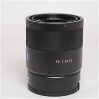 Used Sony FE 55mm f/1.8 ZA Zeiss Sonnar T* Lens