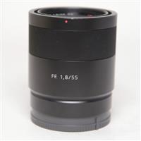 Used Sony FE 55mm f/1.8 ZA Zeiss Sonnar T* Lens