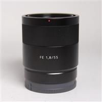 Used Sony FE 55mm f/1.8 ZA Zeiss Sonnar T* Lens