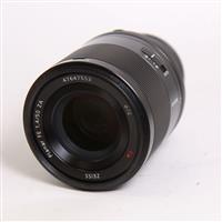 Used Sony FE 50mm f/1.4 ZA Zeiss Planar T* Lens