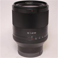 Used Sony FE 50mm f/1.4 ZA Zeiss Planar T* Lens