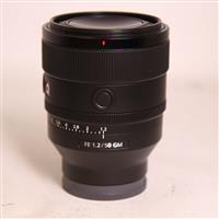 Used Sony FE 50mm f/1.2 GM Lens