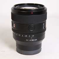 Used Sony FE 50mm f/1.4 GM Lens