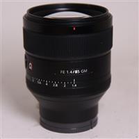 Used Sony FE 85mm f/1.4 GM Prime Lens