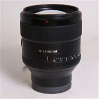 Used Sony FE 85mm f/1.4 GM Prime Lens