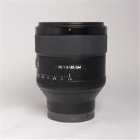 Used Sony FE 85mm f/1.4 GM Prime Lens
