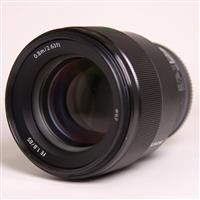 Used Sony FE 85mm f/1.8 Prime Lens