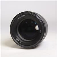 Used Sony FE 85mm f/1.8 Prime Lens