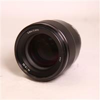 Used Sony FE 85mm f/1.8 Prime Lens