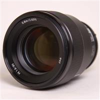 Used Sony FE 85mm f/1.8 Prime Lens