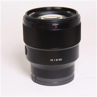 Used Sony FE 85mm f/1.8 Prime Lens