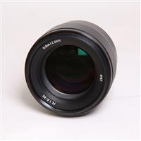 Used Sony FE 85mm f/1.8 Prime Lens