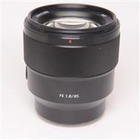 Used Sony FE 85mm f/1.8 Prime Lens