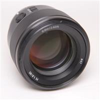 Used Sony FE 85mm f/1.8 Prime Lens