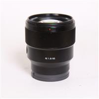 Used Sony FE 85mm f/1.8 Prime Lens