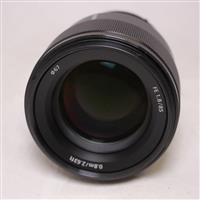 Used Sony FE 85mm f/1.8 Prime Lens