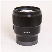 Used Sony FE 85mm f/1.8 Prime Lens