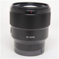 Used Sony FE 85mm f/1.8 Prime Lens