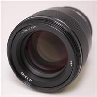 Used Sony FE 85mm f/1.8 Prime Lens