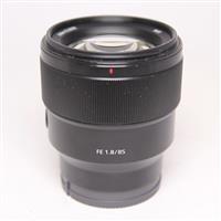 Used Sony FE 85mm f/1.8 Prime Lens