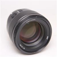 Used Sony FE 85mm f/1.8 Prime Lens