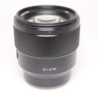 Used Sony FE 85mm f/1.8 Prime Lens