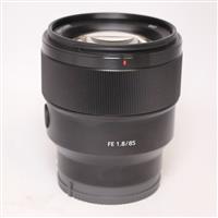 Used Sony FE 85mm f/1.8 Prime Lens