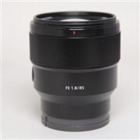 Used Sony FE 85mm f/1.8 Prime Lens
