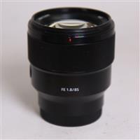 Used Sony FE 85mm f/1.8 Prime Lens