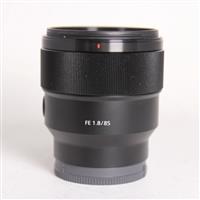 Used Sony FE 85mm f/1.8 Prime Lens