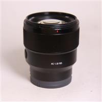 Used Sony FE 85mm f/1.8 Prime Lens